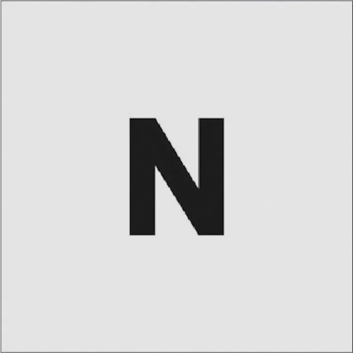 【CAINZ-DASH】アイマーク ステンシル N 文字サイズ50×40mm AST-N5040【別送品】
