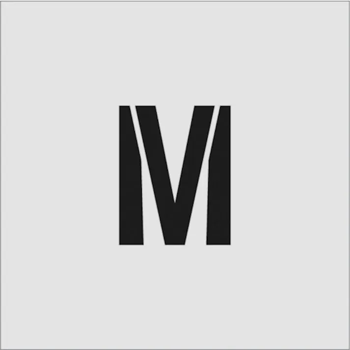 【CAINZ-DASH】アイマーク ステンシル M 文字サイズ100×65mm AST-M10065【別送品】
