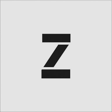 【CAINZ-DASH】アイマーク ステンシル　Ｚ　文字サイズ１００×６５ｍｍ AST-Z10065【別送品】
