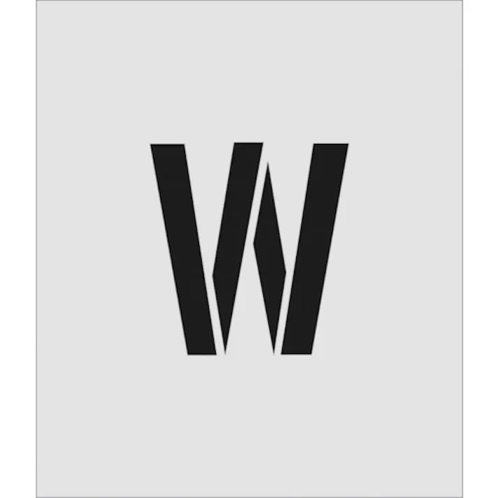 【CAINZ-DASH】アイマーク ステンシル W 文字サイズ150×95mm AST-W15095【別送品】