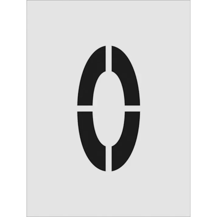 【CAINZ-DASH】アイマーク ステンシル O 文字サイズ250×125mm AST-O250125【別送品】