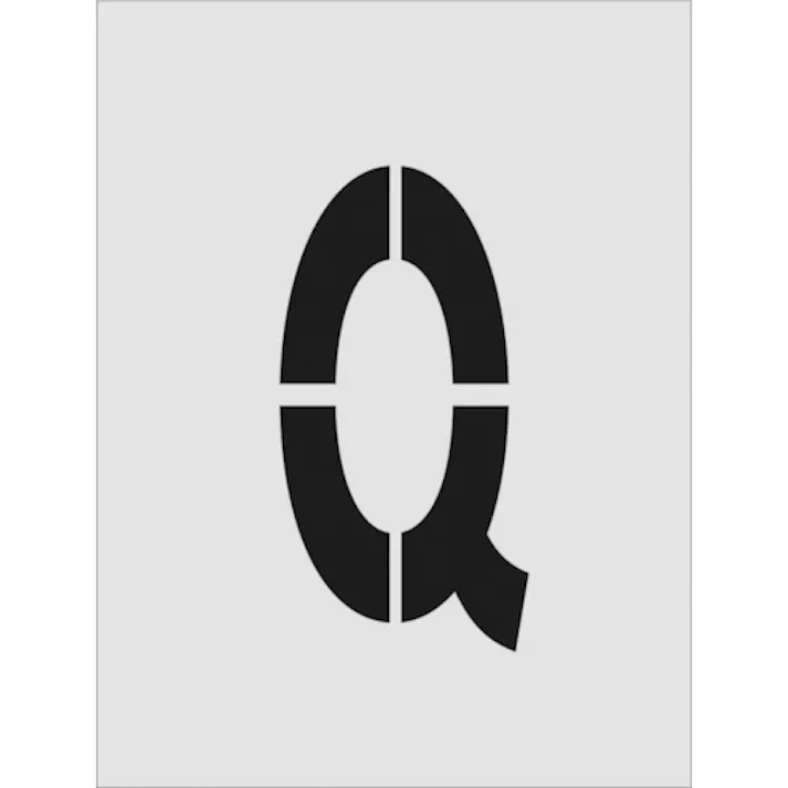 【CAINZ-DASH】アイマーク ステンシル Q 文字サイズ250×125mm AST-Q250125【別送品】