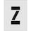 【CAINZ-DASH】アイマーク ステンシル　Ｚ　文字サイズ２５０×１２５ｍｍ AST-Z250125【別送品】