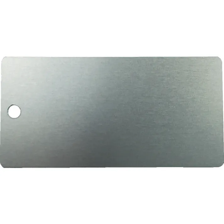 【CAINZ-DASH】アイマーク 刻印用アルミプレート 25×50×0.8 1-φ3 4-R2 10枚入 AL-255H1【別送品】