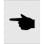【CAINZ-DASH】アイマーク ステンシル　絵の指差呼称　文字サイズ９０×１４０ｍｍ AST-35【別送品】