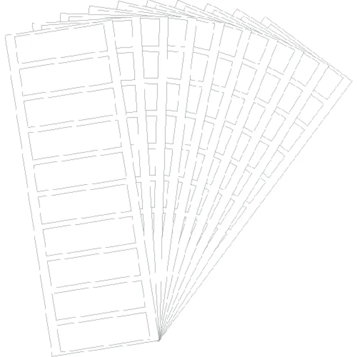 【CAINZ-DASH】アイマーク セキュリティシール ぜい質タイプ 長方形 15×50mm ASS-ZS【別送品】