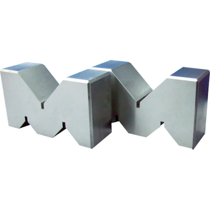 【CAINZ-DASH】大西測定 鋳鉄製精密ヤゲン台A型 OS-126 50 機械仕上 126-50K【別送品】