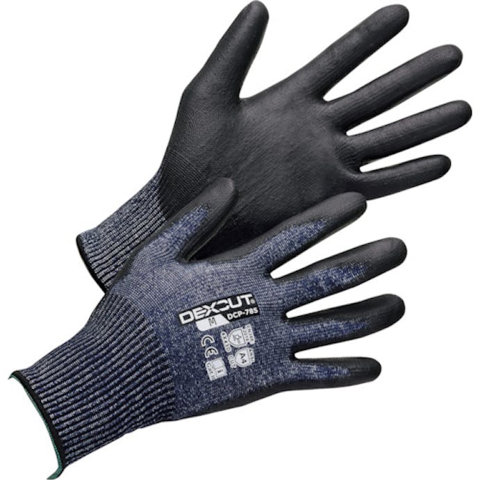 【CAINZ-DASH】ウィード 耐切創手袋　ＤＥＸＣＵＴ　ＤＣＰー７８５　ウレタン背抜き　Ｍサイズ DEDCP785_M_1P【別送品】