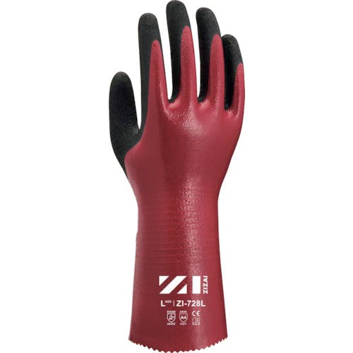 ウィード 耐切創手袋 ZIZAI ZIー728L ニトリルフルコート LLサイズ(10双入) ZI728LXL 耐切創手袋(特殊繊維) ウィード 耐切創手袋 ZIZAI ZIー728L ニトリルフルコート LLサイズ(10双入) ZI728LXL 耐切創手袋(特殊繊維)