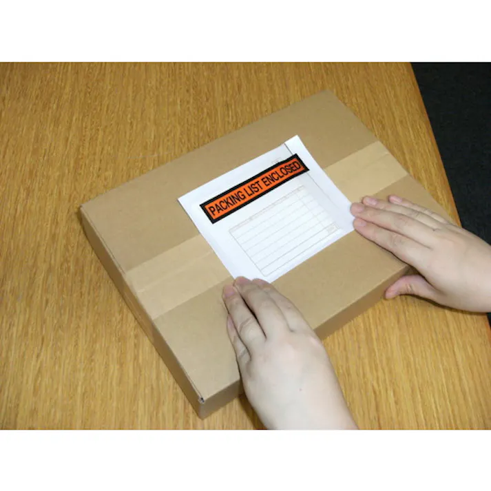 【CAINZ-DASH】パピルスカンパニー デリバリーパック 海外発送向け (A7サイズ用) 114×140 100枚入 全面糊 PA-019T【別送品】