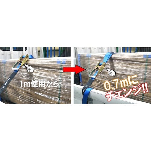 CAINZ-DASH】結一産業 ラッシング武蔵 J型フック6m Y-LL002