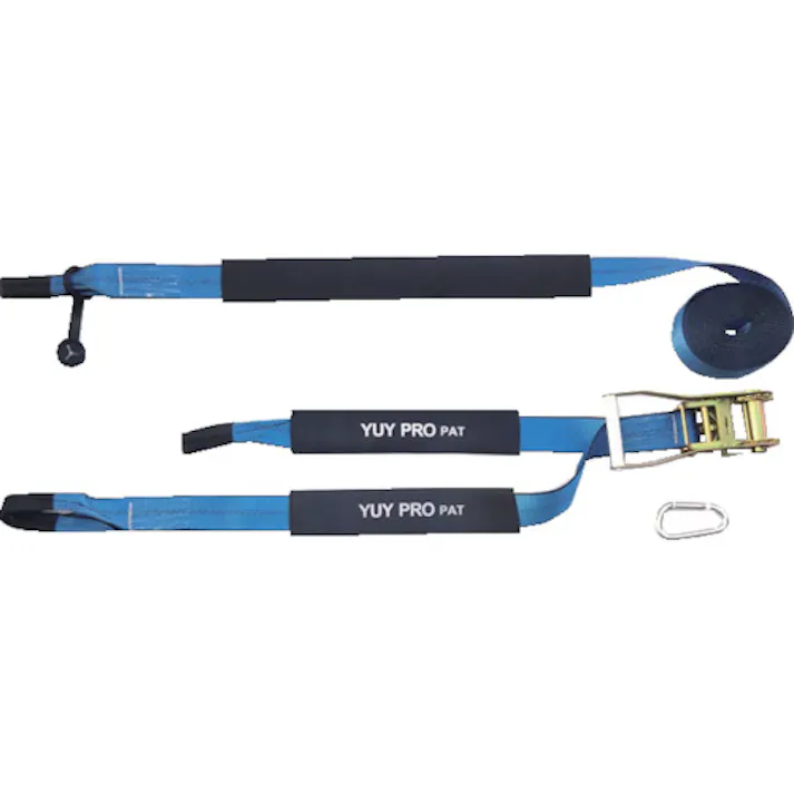 【CAINZ-DASH】結一産業 ラッシング武蔵 I型ベルト6m Y-LL012【別送品】