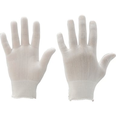 【CAINZ-DASH】マックス 快適インナー手袋（ショート）／Ｍサイズ　（１０双入） MX385-M【別送品】