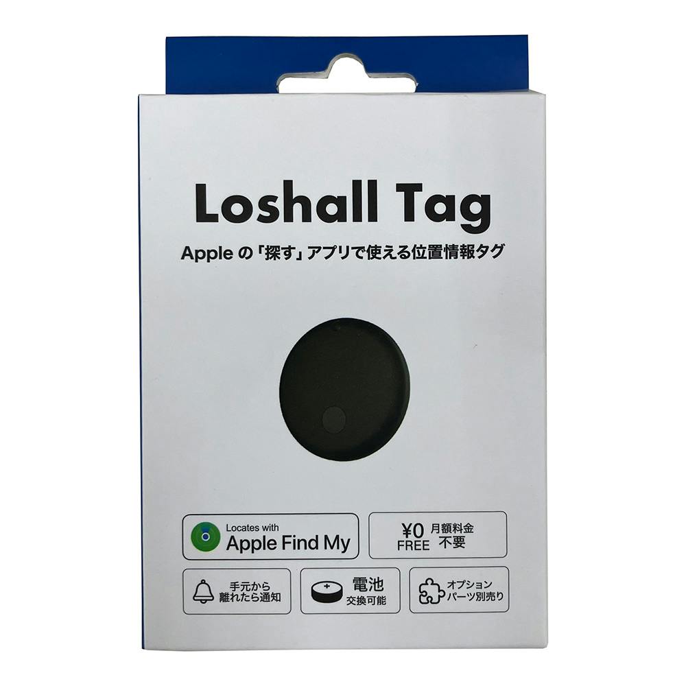 ローシャルタグ Apple用 ブラック YF-1308