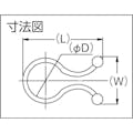 【CAINZ-DASH】品川商工 ツイストクリップ　（１００個入） TCR-11T【別送品】