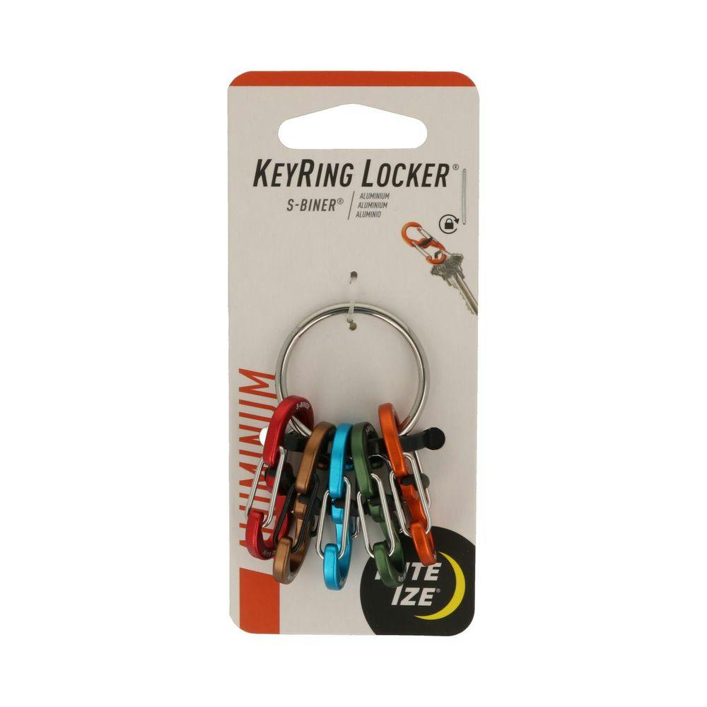 NITEIZE ナイトアイズ KEYRING LOCKERアルミニウム KRGA-A1-R3 NI59165 DIY Sカン NITEIZE ナイトアイズ KEYRING LOCKERアルミニウム KRGA-A1-R3 NI59165 DIY Sカン