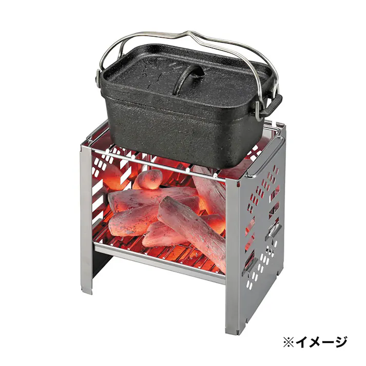 キャプテンスタッグ CAPTAIN STAG 角型 ダッチオーブン mini UG-3062