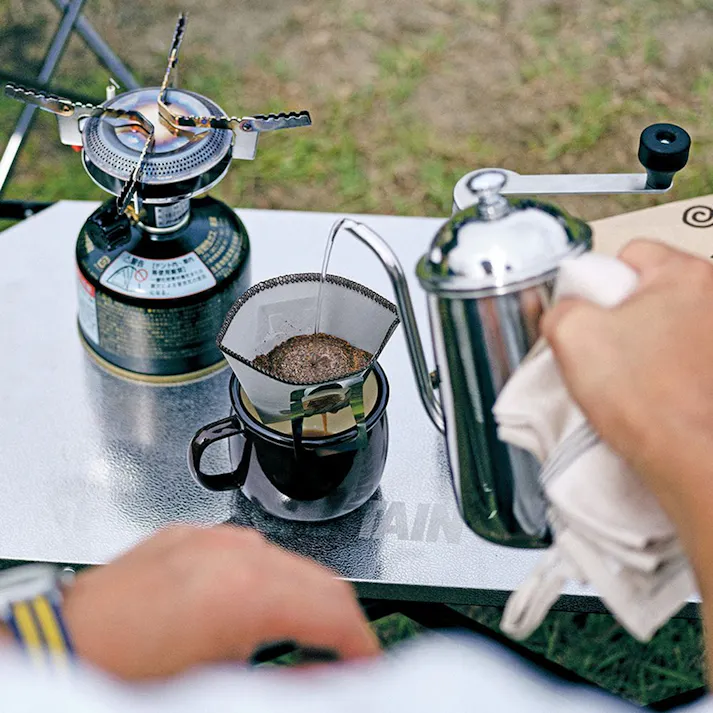 キャプテンスタッグ CAPTAIN STAG フォルダブル ステンメッシュフィルター (フック付き) 1-2CUP UW-3536