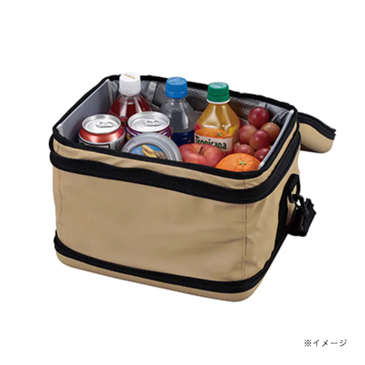 キャプテンスタッグ CAPTAIN STAG スーパーコールドクーラーバッグ 12L ベージュ UE-616