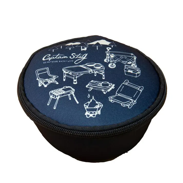 キャプテンスタッグ CAPTAIN STAG シェラカップケース (アウトドアギア/ネイビー) UH-3020