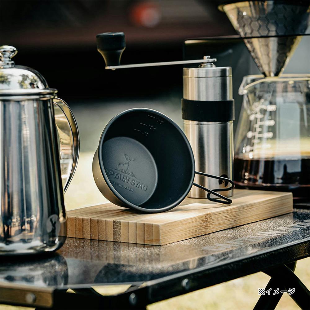 キャプテンスタッグ CAPTAIN STAG ステンレス カラーシェラカップ210ml