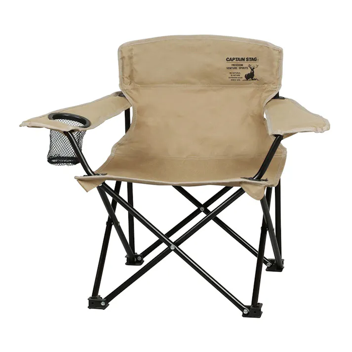 キャプテンスタッグ CAPTAIN STAG CSシャルマン ラウンジチェアミニ カーキ UC-1705