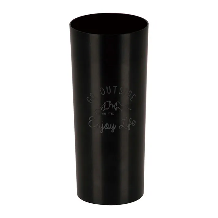 キャプテンスタッグ CAPTAIN STAG モンテ アルミタンブラー460 ブラック UE-4931