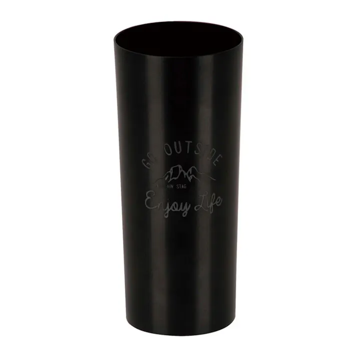 キャプテンスタッグ CAPTAIN STAG モンテ アルミタンブラー460 ブラック UE-4931