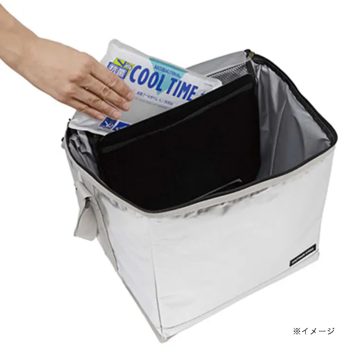 キャプテンスタッグ CAPTAIN STAG デリス ダブルフラップクーラーバッグ 24L UE-651