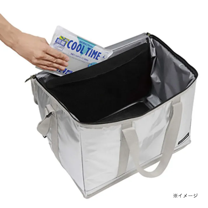 キャプテンスタッグ CAPTAIN STAG デリス ダブルフラップクーラーバッグ 35L UE-654