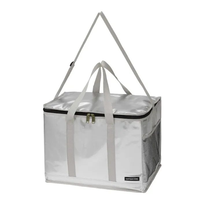 キャプテンスタッグ CAPTAIN STAG デリス ダブルフラップクーラーバッグ 35L UE-654