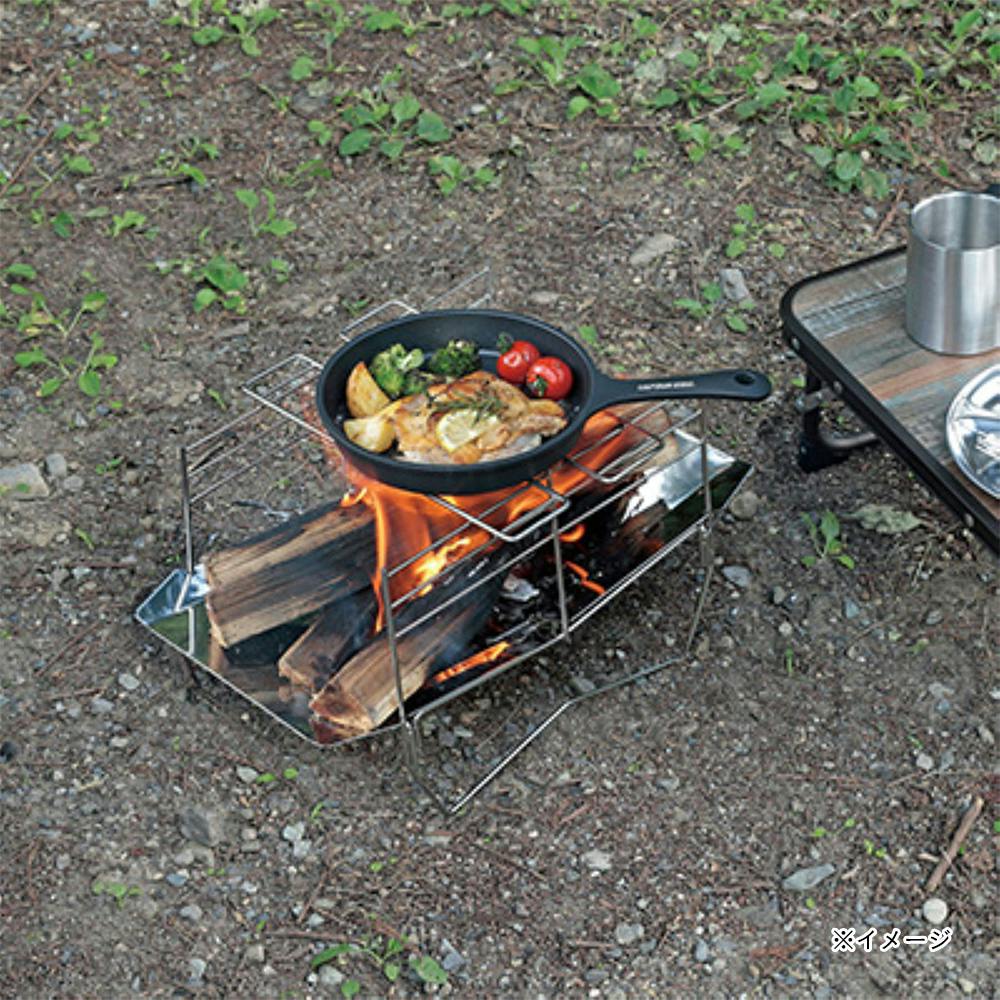 キャプテンスタッグ CAPTAIN STAG アルミスキレット 18cm IH対応 UG