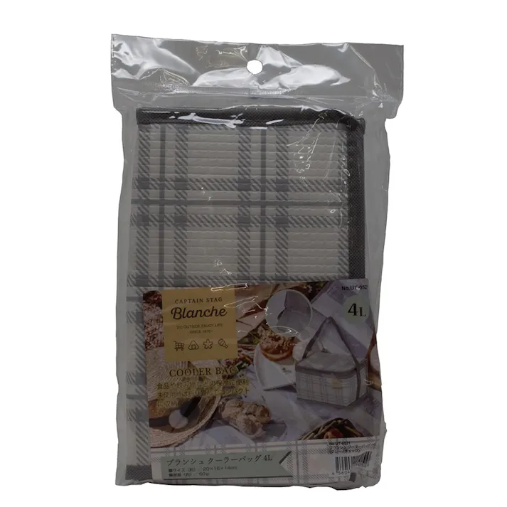 キャプテンスタッグ CAPTAIN STAG ブランシュクーラーバッグ 4L UT-521