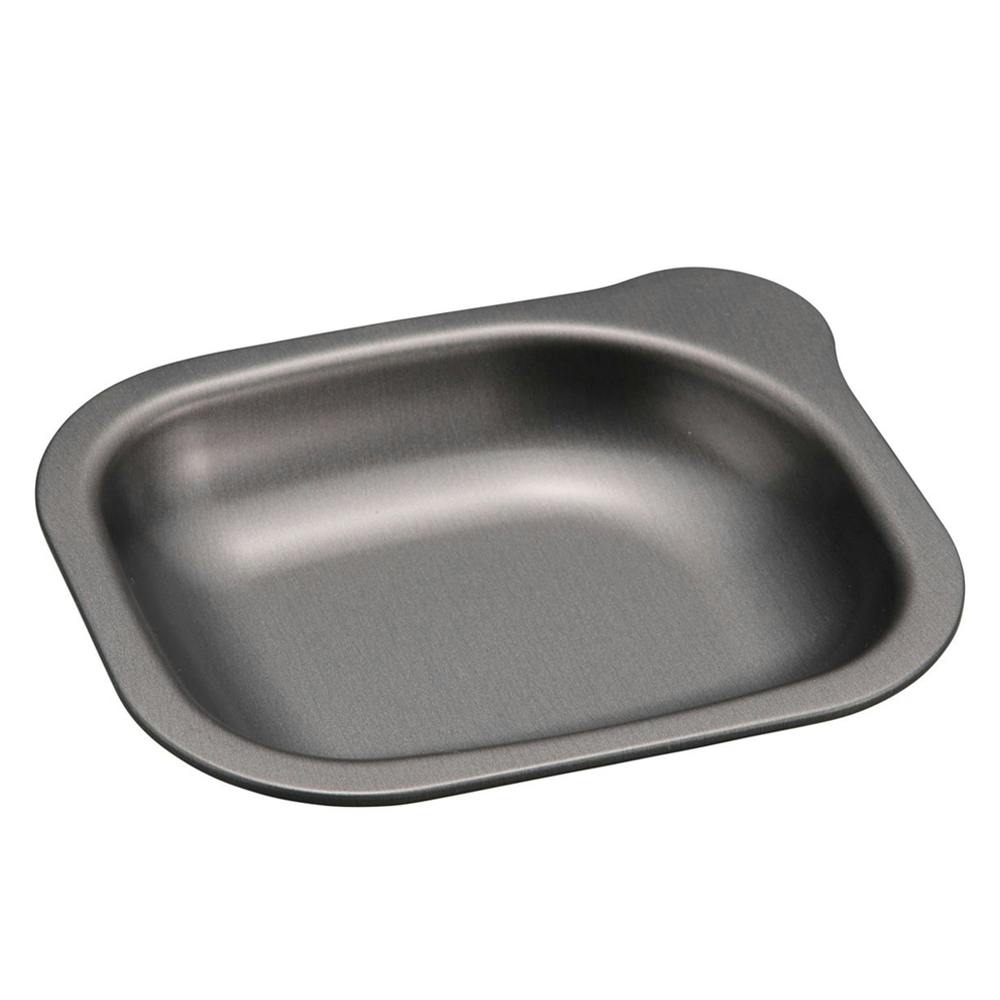 キャプテンスタッグ CAPTAIN STAG 焼肉たれ皿 メタルブラック UG-3315