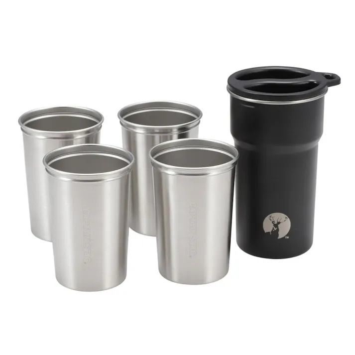 キャプテンスタッグ CAPTAIN STAG HDカップセット4+1 280 UE-3639