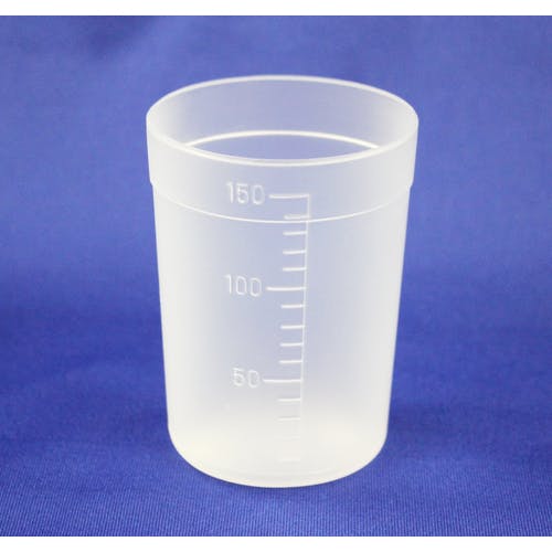 テラオカ デスカップ 150mL  (1000個入) 20-4215-03 計量カップ(ビーカー・計量カップ)
