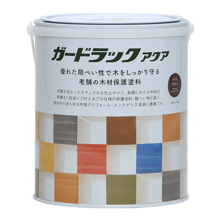 ガードラックアクア ブラウン 1.4kg【別送品】