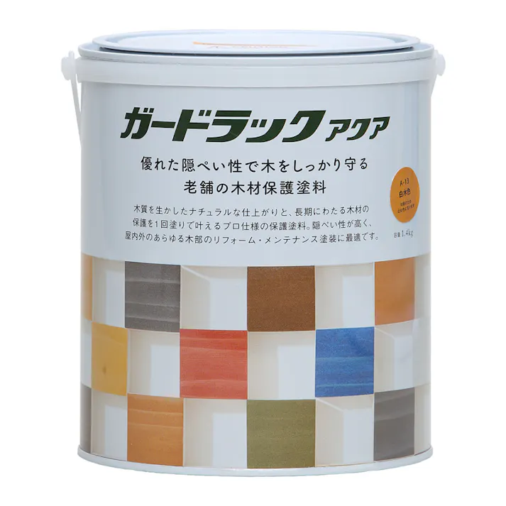 ガードラックアクア 白木色 1.4kg【別送品】