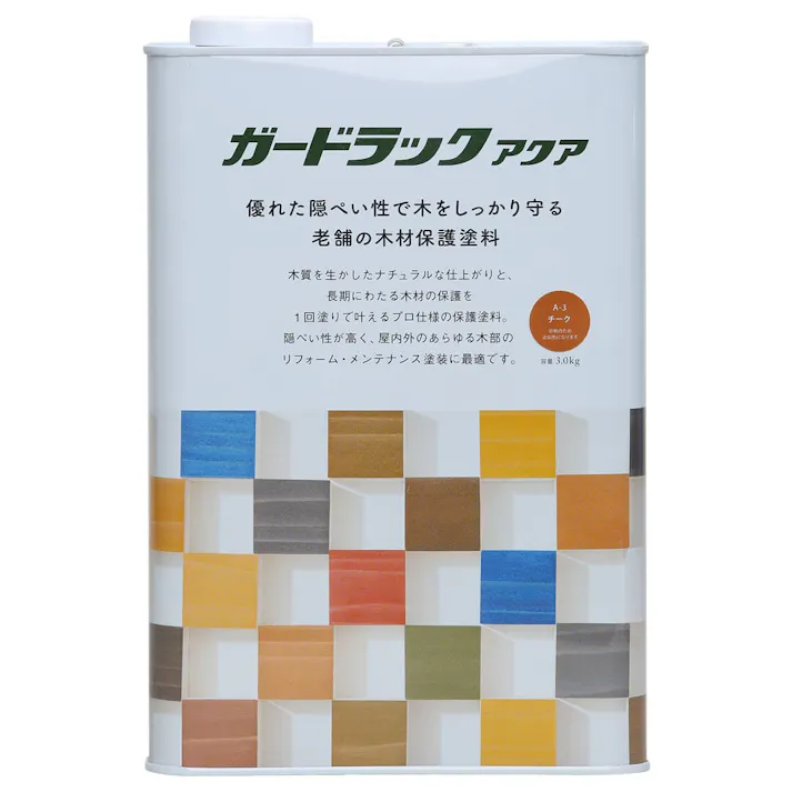 ガードラックアクア チーク 3.0kg【別送品】