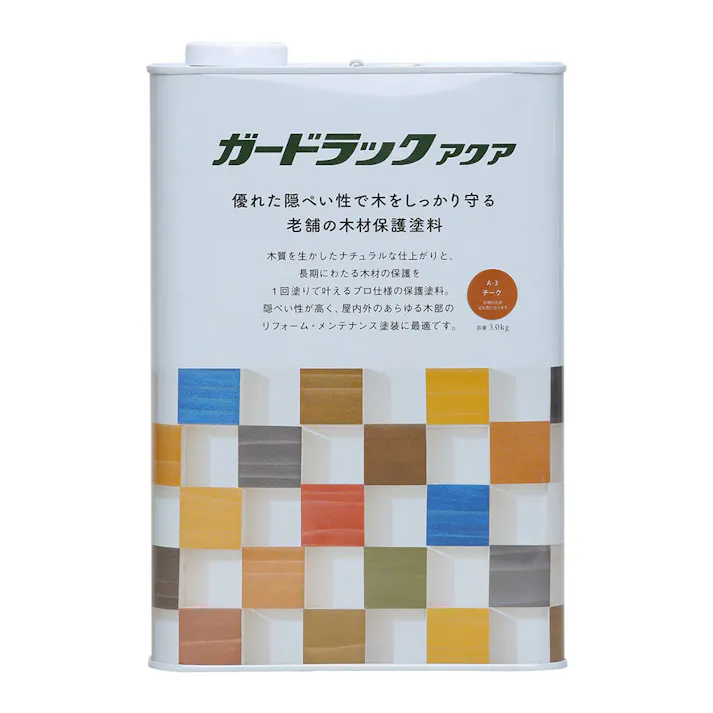 ガードラックアクア チーク 3.0kg【別送品】