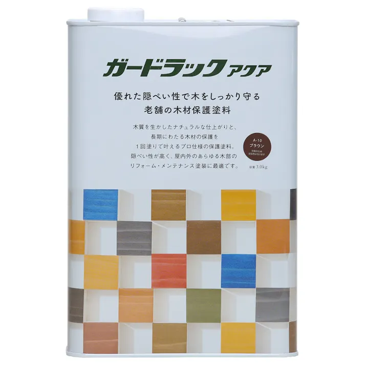 ガードラックアクア ブラウン 3.0kg【別送品】