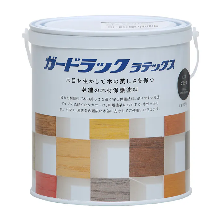 ガードラックラテックス ブラック 0.6kg【別送品】