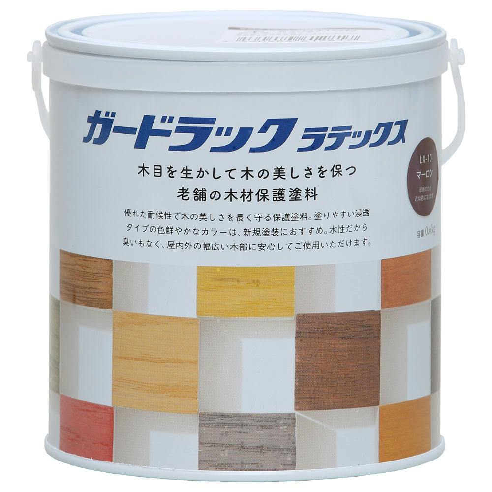 ガードラックラテックス マーロン 0.6kg 木部塗料 ガードラックラテックス マーロン 0.6kg 木部塗料