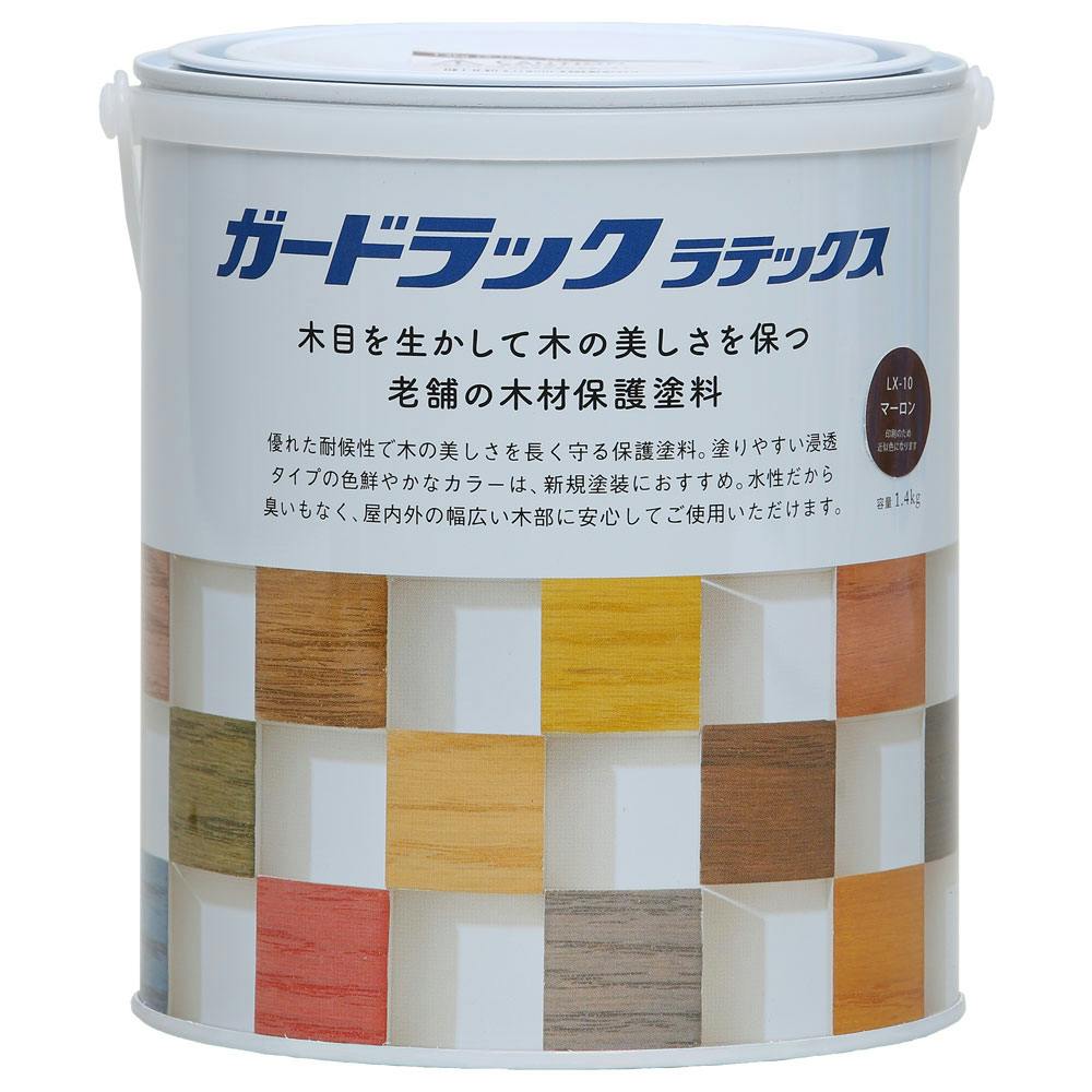 ガードラックラテックス マーロン 1.4kg 木部塗料 ガードラックラテックス マーロン 1.4kg 木部塗料