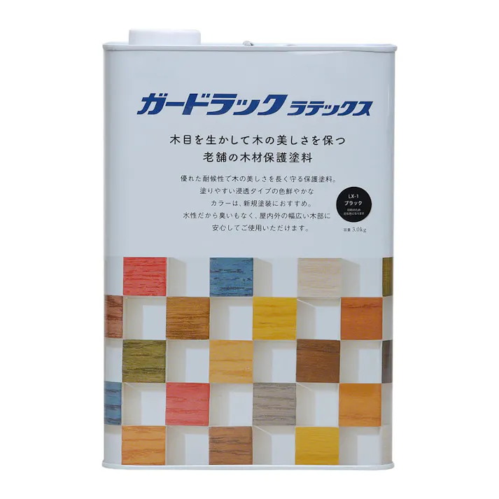 ガードラックラテックス ブラック 3.0kg【別送品】