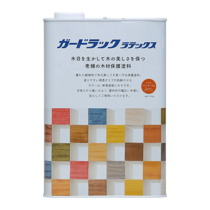ガードラックラテックス ハニーメープル 3.0kg【別送品】