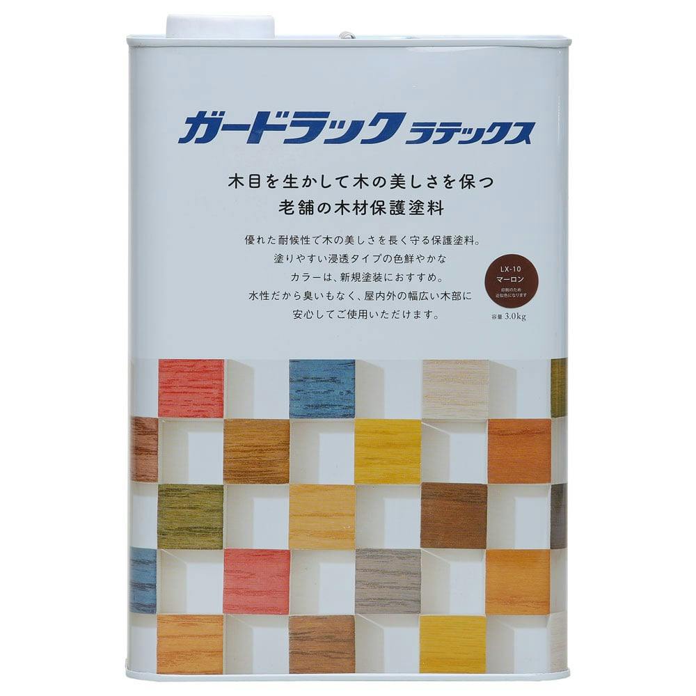 ガードラックラテックス マーロン 3.0kg 木部塗料 ガードラックラテックス マーロン 3.0kg 木部塗料