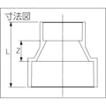 【CAINZ-DASH】東栄管機 ＤＶ継手　インクリーザー　７５Ｘ５０ DVIN75-50【別送品】