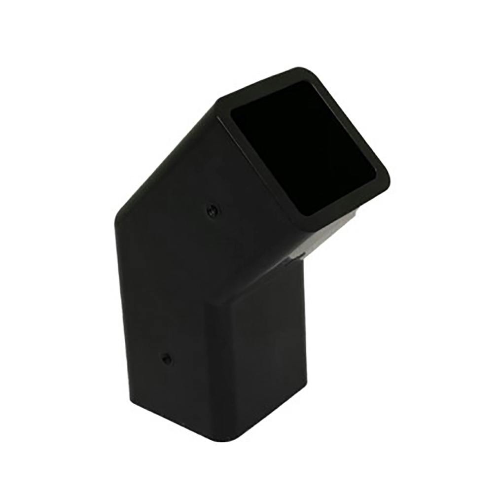 カクラック 45度エルボ ブラック