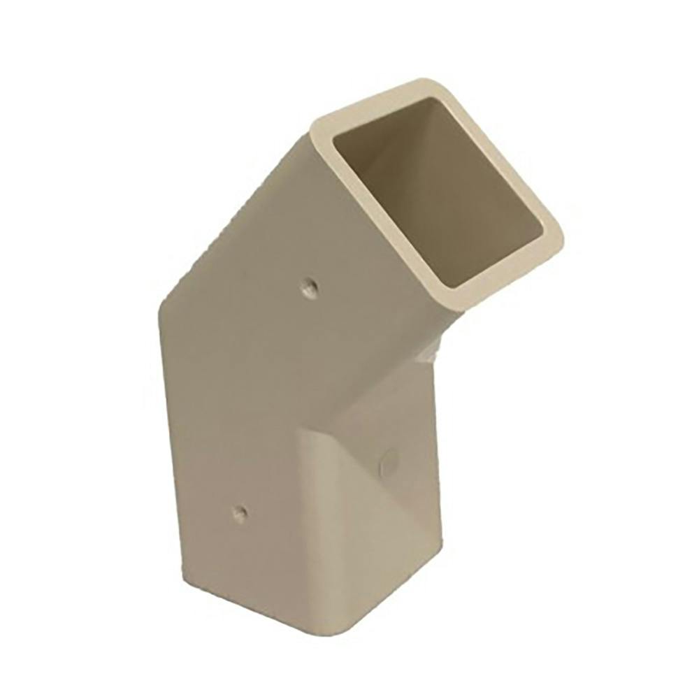 カクラック 45度エルボ ホワイト